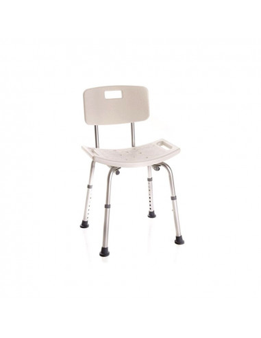 Scaun de duș dreptunghiular cu spătar RS829 – Moretti