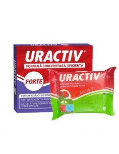 Pachet Uractiv Forte 20 comprimate + Șervețele umede 20...