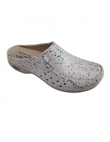 Saboți medicali Nursing Care Berlin WG4AF73 Color Dots – (măr. 37)