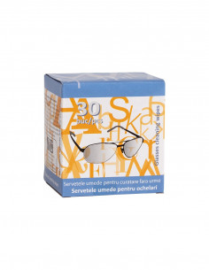 Șervețele umede pentru ochelari – 30 bucăți
