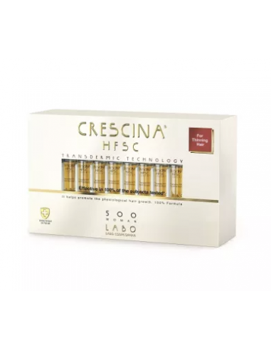 Crescina Transdermic Re‑Growth HFSC 500 Woman – 20 fiole, Labo
