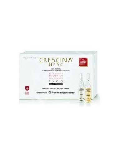 Crescina HFSC Transdermic Complete Treatment 1300 Woman – 20 fiole (10+10), Labo