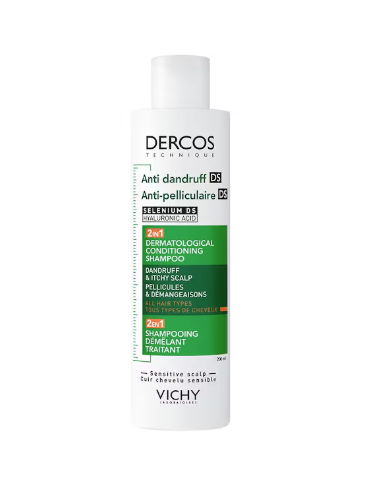 Vichy Dercos Anti-Dandruff DS 2-in-1 Conditioning Shampoo 200 ml
