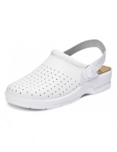 Saboti medicali albi fara bareta nr 40