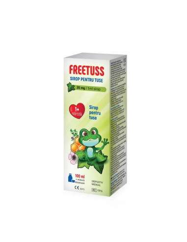 Freetuss sirop pentru tuse copii 100 ml, Vedra