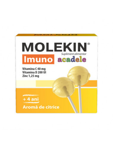 Molekin Imuno 4 ani+ acadele x 12 bucăți, Zdrovit