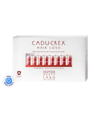 Tratament anti-cădere avansat Cadu-Crex pentru femei – 20 fiole – Labo
