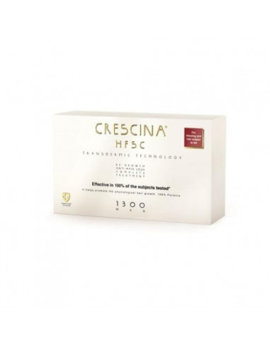 Crescina HFSC transdermic complete treatment 1300 man x 10+10 fiole