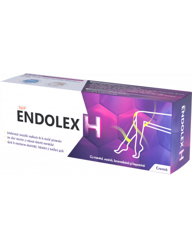 Endolex H cremă picioare obosite, 200 ml — Sun Wave Pharma