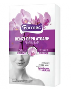 Benzi depilatoare față cu extract de orhidee – Farmec (14...