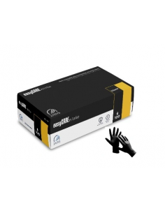 Mănuși nitri fără pudră Zarys easyCARE – Negru M – 100...