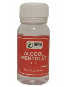 Alcool mentolat 1 % – Adya Green Pharma – 50 ml