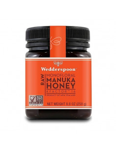 Wedderspoon 100% Raw Manuka Honey KFactor 16+ – 250 g