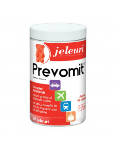 Prevomit 3 ani+ – Zdrovit – 60 jeleuri gumate, aromă căpșuni