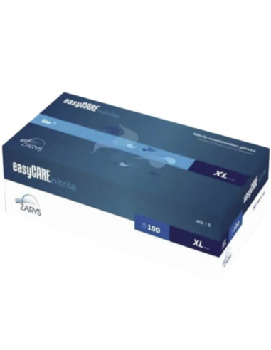 Zarys EasyCare mănuși nitrilice albastre fără pudră mărimea XL x 100 buc
