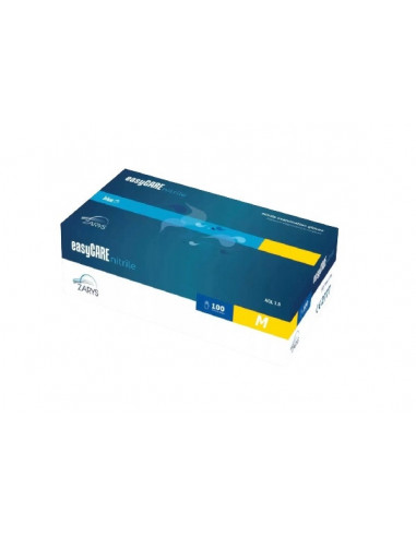 Zarys EasyCARE mănuși nitrilice albastre fără pudră mărimea M x 100 buc