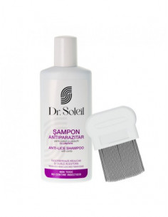 Dr. Soleil șampon antiparazitar 200 ml + pieptene...