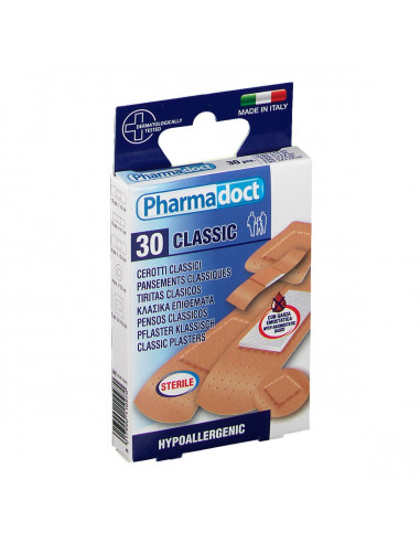 PharmaDoct Classic – plasturi hemostatici sterili 30 buc.