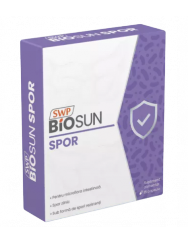 BioSun Spor – 15 capsule vegetale