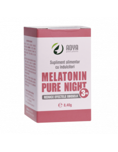 Melatonin Pure Night – 3 mg, 60 comprimate orodispersabile