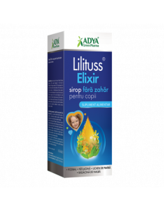Lilituss Elixir – sirop pentru copii fără zahăr x 180 ml