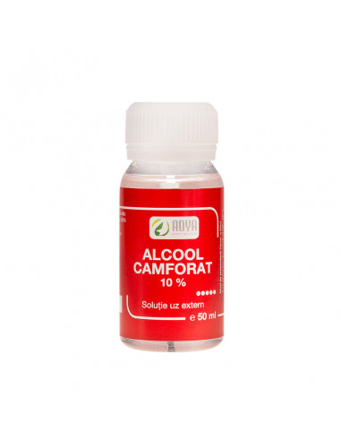 Alcool camforat 10% x 50 ml Adya
