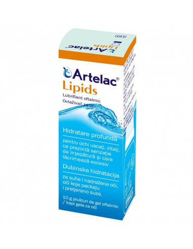 Artelac Lipids – gel oftalmic 10 ml
