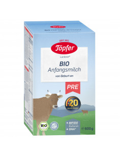 Töpfer Lactana Bio Pre, lapte praf organic pentru sugari...
