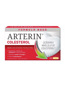 Arterin Colesterol – 30 comprimate