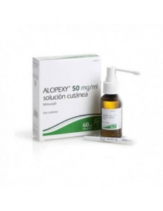 Alopexy 5% soluție cutanată, 50 mg/ml (Minoxidil), 60 ml,