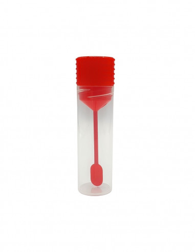 Recipient coprocultură steril, 25 ml, cu capac și spatulă integrată – DEBOOGLU I.M.T.G.A.S.