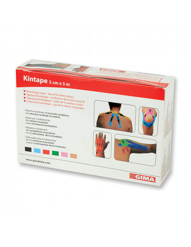 GIMA Banda kinesiologică 5 m × 5 cm (cod 34752)