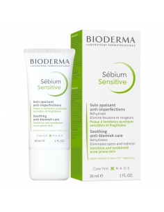 Bioderma Sébium Sensitive Soothing Anti‑Blemish Care (30 ml)