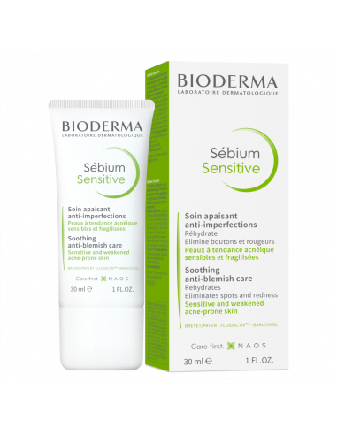Bioderma Sébium Sensitive Soothing Anti‑Blemish Care (30 ml)