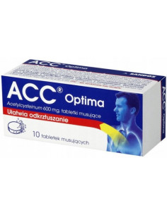 ACC 600mg tub,10 comprimate efervescente (IP), SANDOZ...