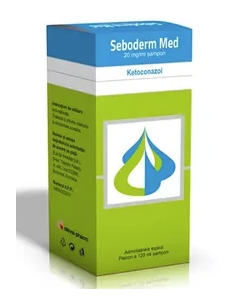 Seboderm Med 20mg/ml sampon, 120ml, SLAVIA PHARM SRL