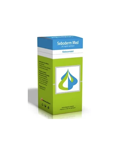 Seboderm Med 20mg/ml sampon, 120ml, SLAVIA PHARM SRL