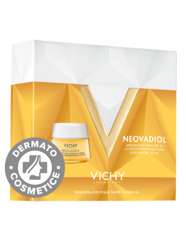 Vichy pachet neovadiol meno crema antirid de zi cu efect de redensificare si reumplere, 50ml, LA ROCHE-POSAY LABORAT FRANCE