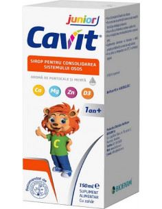 Cavit® Junior Sirop pentru consolidarea sistemului osos –...