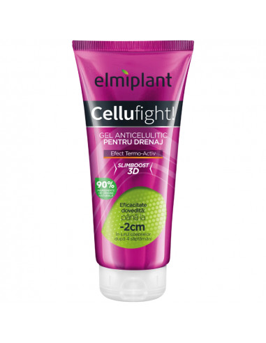 Elmiplant Cellufight Gel Anticelulitic pentru drenaj – 200 mL