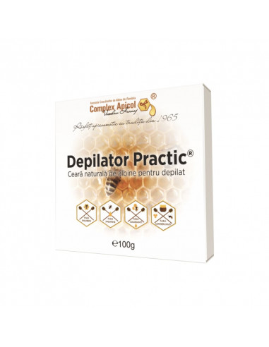 Ceară depilatoare naturală – 100 g (Apicola Pastoral Georgescu)