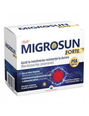 Migrosun forte, 30 plicuri, Sun Wave Pharma
