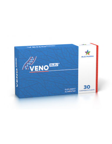 Veno Bleu Formula Nouă – 30 comprimate filmate (Bleu Pharma)