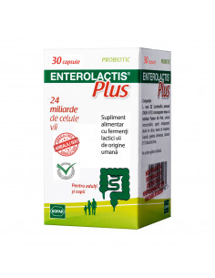 Enterolactis Plus 24 miliarde, 30 capsule (Sofar)