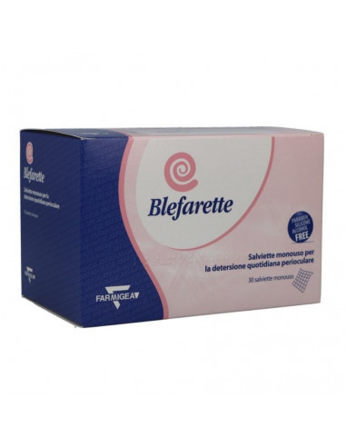 Blefarette șervețele oculare sterile de unică folosință, 30 bucăți