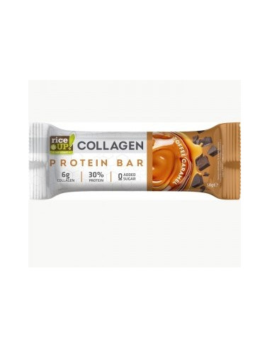 RiceUP! Collagen Protein Bar – Toffee Caramel 50g