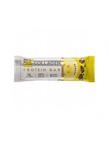 RiceUP! Collagen Protein Bar – Banana, 50 g