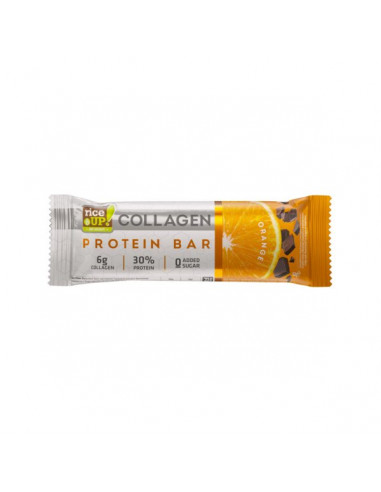 RiceUP! Collagen Protein Bar – Orange, 50 g