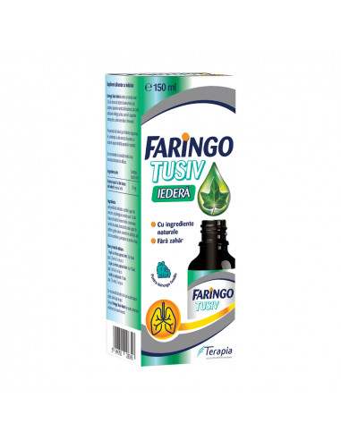 Sirop Faringo Tusiv Iedera, 150 ml