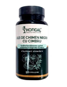 Ulei de chimen negru cu cimbru – 90 capsule (Hofigal)